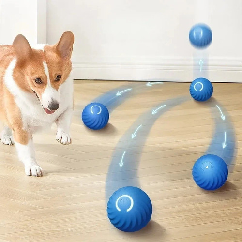 Automatic moving dog toy ball - dog,