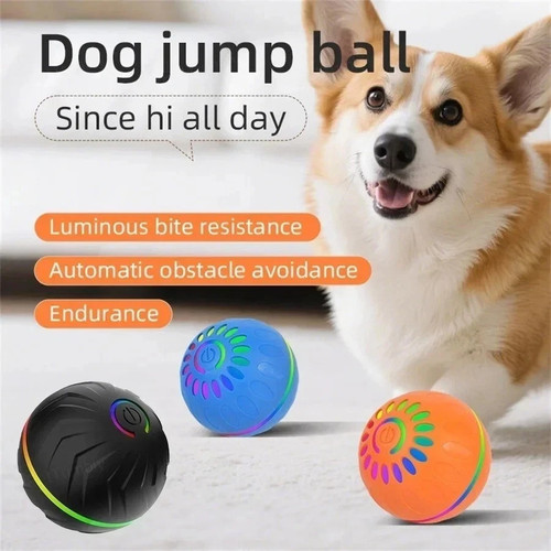 Automatic moving dog toy - toy, ball