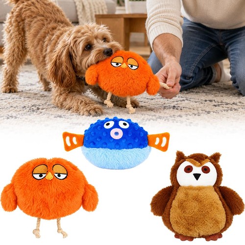 Active moving pet plush toy - moving,