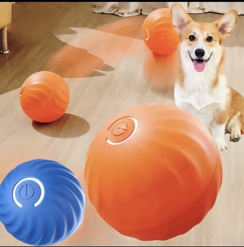 Automatic moving dog toy - dog, ball