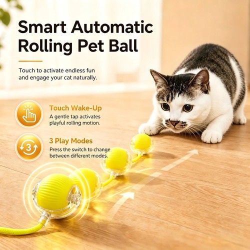 Automatic rolling ball - automatic, smart