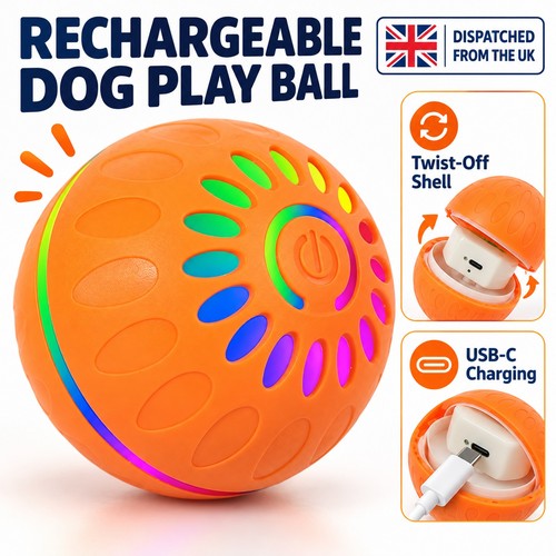 Interactive dog toy ball auto - interactive,